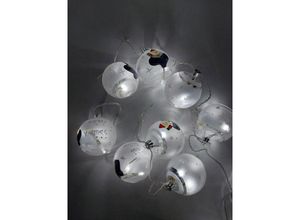 4034127750520 - Buri - led Lichterkette aus Glas-Weihnachtskugeln Weihnachtsbeleuchtung Weihnachtsdeko - Merry x Mas