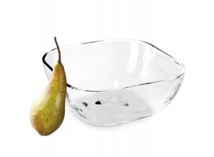 5903699478042 - Glasschüssel eckige Obstschale aus robustem Glas 20cm 1 stück - Kadax