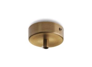 8050713219604 - Bonetti Illumina - Rosone multicavo ferro bronzato diametro 8 con 1 foro H3 - Ø8