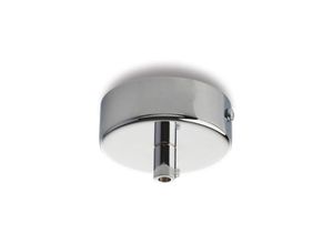 8050713219574 - Bonetti Illumina - Rosone multicavo in ferro cromato diametro 8 con 1 foro H3 - Ø8