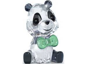 9009656192344 - Dekofigur SWAROVSKI Baby Animals Plushy der Panda 5619234 bunt (kristallweiß schwarz grün) Dekofiguren B H T 214cm x 328cm x 213cm Jahresausgabe Ornament 2021 Kristall Kristall B214cm H328cm T213cm