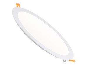 8445044073894 - Efectoled - led Einbaustrahler flach 24W Rund SuperSlim Ausschnitt ø 280 mm lifud 6000K Kaltweiß