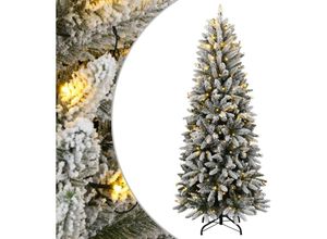 8721158512260 - Künstlicher Weihnachtsbaum mit Schnee 150 LEDs 150 cm Vidaxl 102957