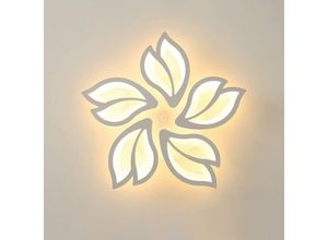 0723496609259 - Goeco - Deckenlampe 60W Deckenleuchte Moderne led Kronleuchter 6000LM Warmweiß 3500K Deckenleuchte für Wohnzimmer Flur Esszimmer Küche