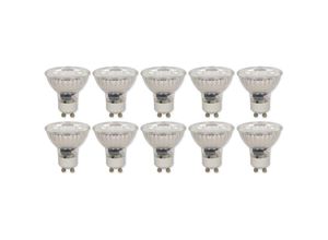 4250967316393 - Mcshine - LED-Strahler mcob GU10 5W 400 lm warmweiß 10er-Pack