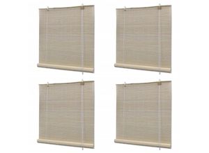 8719883759685 - Vidaxl - Bambusrollos Natur 4 Stk 120x160 cm Beige