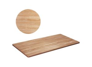 0197988561651 - Tischplatte 25mm Spanplatte 1600x800mm Holzplatte P2-Material melaminharzbeschichtet Spanholzplatte 100kg Tragfähigkeit Schreibtischplatte Ideal für