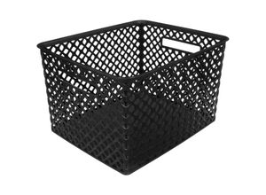 3560239306375 - 5 Five plastikkorb 19l folk schwarz - Schwarz 3560239306375 - 5 Five plastikkorb 19l folk schwarz - Schwarz