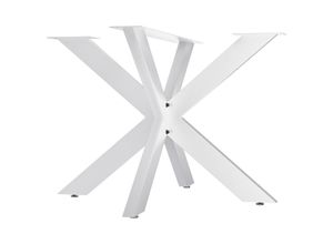 4255716330019 - Tischbeine Biloxi I Tischkufen für DIY-Tische I Höhe 71 cm I Sternförmiges Tischgestell aus pulverbeschichtetem Stahl 4255716330019 - Tischbeine Biloxi I Tischkufen für DIY-Tische I Höhe 71 cm I Sternförmiges Tischgestell aus pulverbeschichtetem Stahl