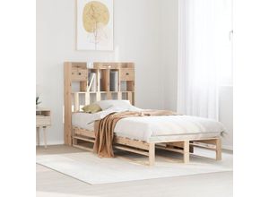 8447299813805 - Torana - Massivholzbett mit Regal ohne Matratze 90x200 cm Kiefer 8447299813805 - Torana - Massivholzbett mit Regal ohne Matratze 90x200 cm Kiefer