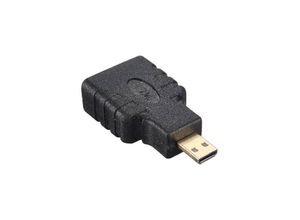 0611056454572 - Northix - Vergoldeter Micro-HDMI-auf-HDMI-Adapter