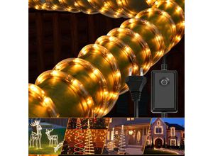 0726506034690 - Einfeben - TolleTour led Lichterschlauch Lichterschläuche Party Lichtleiste Lichtschlauch IP44 Lichterkette gelb-30m