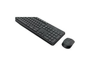 5099206063877 - MK235 - keyboard and mouse set - Belgium - Tastatur & Maus Set - Belgien - Schwarz 5099206063877 - MK235 - keyboard and mouse set - Belgium - Tastatur & Maus Set - Belgien - Schwarz