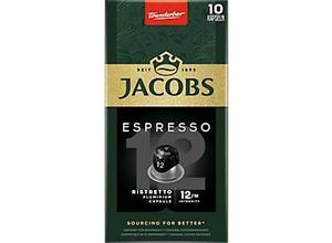 8711000371206 - Jacobs Professional Espresso 12 Ristretto Kaffeekapseln Röstkaffee 10 x 52 g Nespresso®-kompatibel gemahlen 8711000371206 - Jacobs Professional Espresso 12 Ristretto Kaffeekapseln Röstkaffee 10 x 52 g Nespresso®-kompatibel gemahlen