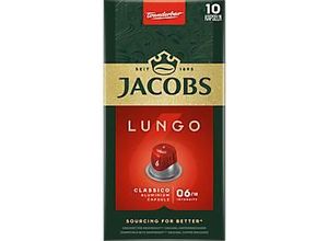 8711000371220 - Jacobs Lungo 6 Classico Kaffeekapseln Röstkaffee 10 x 52 g Nespresso®-kompatibel UTZ-zertifiziert