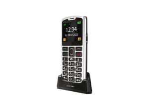 9120124820085 - Bea-fon Silver Line - 4G Feature Phone - microSD slot - LCD-Anzeige - 176 x 220 Pixel - rear camera 03 MP 9120124820085 - Bea-fon Silver Line - 4G Feature Phone - microSD slot - LCD-Anzeige - 176 x 220 Pixel - rear camera 03 MP