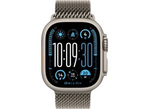 0195949582813 - Smartwatch APPLE Watch Ultra 2 (2024) GPS + Cellular Smartwatches Gr 49 mm Cellular S Milanaise beige (natur) Bestseller 0195949582813 - Smartwatch APPLE Watch Ultra 2 (2024) GPS + Cellular Smartwatches Gr 49 mm Cellular S Milanaise beige (natur) Bestseller