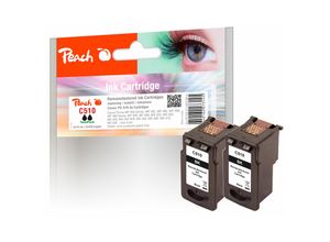 7640162273145 - C510 BK 2 Druckköpfe 2*bk ersetzt Canon PG-510BK*2 2970B001 für zB Canon Pixma MP 230 Canon Pixma MP 282 Canon Pixma IP 2700 (wiederaufbereitet) 7640162273145 - C510 BK 2 Druckköpfe 2*bk ersetzt Canon PG-510BK*2 2970B001 für zB Canon Pixma MP 230 Canon Pixma MP 282 Canon Pixma IP 2700 (wiederaufbereitet)