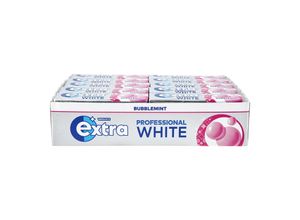 4009900543729 - Wrigleys Extra White Bubblemint zuckerfrei 10 Stück 30er Pack