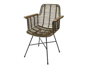 4057651619033 - Esszimmerstuhl MCW-M29 Küchenstuhl Korbstuhl Rattansessel Rattanstuhl Stuhl mit Armlehnen Kubu Rattan Holz Metall 4057651619033 - Esszimmerstuhl MCW-M29 Küchenstuhl Korbstuhl Rattansessel Rattanstuhl Stuhl mit Armlehnen Kubu Rattan Holz Metall