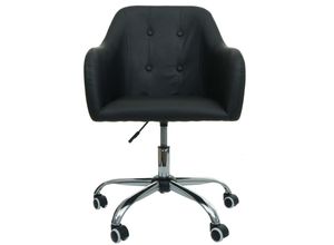 4057651727486 - Bürostuhl MCW-L92 Drehstuhl Schreibtischstuhl Computerstuhl Bürosessel Stuhl mit Armlehne ~ Kunstleder schwarz 4057651727486 - Bürostuhl MCW-L92 Drehstuhl Schreibtischstuhl Computerstuhl Bürosessel Stuhl mit Armlehne ~ Kunstleder schwarz