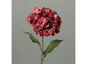 4027234892399 - Kunstblume Hortensie (H 74 cm) H 74 cm rot Pflanze Kunstpflanze Zimmerpflanze 4027234892399 - Kunstblume Hortensie (H 74 cm) H 74 cm rot Pflanze Kunstpflanze Zimmerpflanze