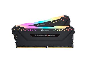 0840006615682 - Vengeance RGB PRO DDR4-3600 - 16GB - CL18 - Dual Channel (2 Stück) - Unterstützt Intel XMP - Schwarz mit RGB 0840006615682 - Vengeance RGB PRO DDR4-3600 - 16GB - CL18 - Dual Channel (2 Stück) - Unterstützt Intel XMP - Schwarz mit RGB