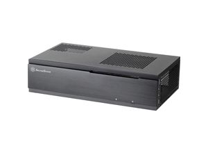 4710007221013 - SilverStone MILO ML06 - Gehäuse - Desktopmodell Slimline - Schwarz