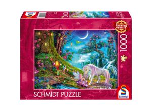 4001504597900 - Wo sich Einhorn und Elfe gute Nacht sagen Puzzle 4001504597900 - Wo sich Einhorn und Elfe gute Nacht sagen Puzzle