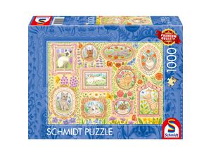 4001504597924 - Adelige Katzen in Blütenpracht Puzzle 4001504597924 - Adelige Katzen in Blütenpracht Puzzle