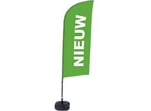 8596052143540 - SHOWDOWN Strandflagge Nieuw Windform Grün 330 x 89 cm Einzel Aluminium 8596052143540 - SHOWDOWN Strandflagge Nieuw Windform Grün 330 x 89 cm Einzel Aluminium