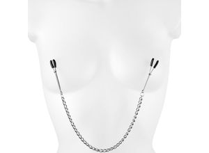 4049369011131 - Gummierte Nippelklemme mit Kette 4049369011131 - Gummierte Nippelklemme mit Kette