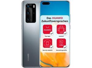 6901443378951 - P40 Pro 256 GB Dual Sim Silber (Silver Frost) Ohne Vertrag I 24 M Gratis Garantie