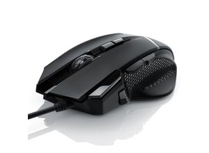 4251259164210 - CSL Gaming-Maus kabelgebunden 500 dpi ergonomisch 3200 dpi Abtastrate wählbar Mouse inkl Gewichten 4251259164210 - CSL Gaming-Maus kabelgebunden 500 dpi ergonomisch 3200 dpi Abtastrate wählbar Mouse inkl Gewichten