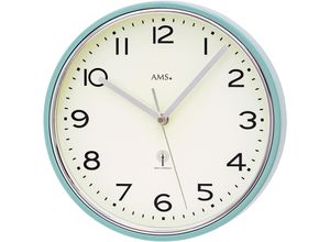 4037445156166 - Funkwanduhr AMS F5508 grau (grau silberfarben) Wanduhren H 5cm QuarzuhrWohnzimmerEsszimmerKücheArbeitszimmerBüroFlur 4037445156166 - Funkwanduhr AMS F5508 grau (grau silberfarben) Wanduhren H 5cm QuarzuhrWohnzimmerEsszimmerKücheArbeitszimmerBüroFlur