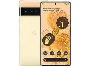 0810029930932 - Pixel 6 Pro - 5G Smartphone - Dual-SIM - RAM 12 GB   128 GB - OLED-Display - 67 - 3120 x 1440 Pixel (120 Hz) - Triple-Kamera 50 MP 48 MP 12 MP - front camera 111 MP - Sorta Sunny