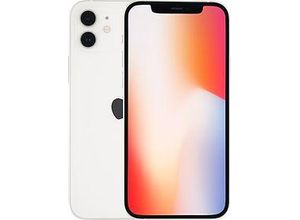 0194252031650 - iPhone 12 - Smartphone - Dual-SIM - 5G NR - 128GB - CDMA   GSM - 61 - 2532 x 1170 Pixel (460 ppi (Pixel pro )) - Super Retina XDR Display (12 MP Vorderkamera) - 2 x Rückkamera - weiß (MGJC3ZD A)