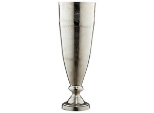 9010585441397 - Bodenvase Nickel Metall konisch 54 cm auch für frische Blumen geeignet zum Stellen Dekoration Vasen Bodenvasen 9010585441397 - Bodenvase Nickel Metall konisch 54 cm auch für frische Blumen geeignet zum Stellen Dekoration Vasen Bodenvasen