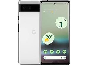 0810029934978 - Pixel 6a - 5G Smartphone - Dual-SIM - RAM 6 GB   Interner Speicher 128 GB - OLED-Display - 6134 - 2400 x 1080 Pixel (60 Hz) - 2 x Rückkamera 122 MP 12 MP - front camera 8 MP - Chalk