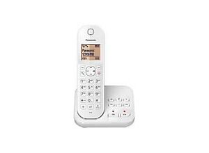 5025232836574 - KX-TGC420G - Schnurlostelefon - Anrufbeantworter mit Rufnummernanzeige - DECT - weiß 5025232836574 - KX-TGC420G - Schnurlostelefon - Anrufbeantworter mit Rufnummernanzeige - DECT - weiß