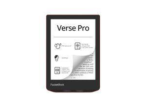 4029164135386 - POCKETBOOK E-Book Verse Pro Tablets E-Book Reader rot eBook-Reader