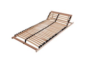 4019793193635 - BeCoBeCo Easy Star Lattenrost verstellbar – Individuell anpassbares Kopfteil ideal für alle Matratzenarten stabil langlebig für hohen Schlafkomfort140 x 200 cm