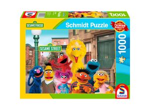 4001504575748 - Sesamstrasse Wiedersehen mit guten alten Freunden 1000 Teile Puzzle 4001504575748 - Sesamstrasse Wiedersehen mit guten alten Freunden 1000 Teile Puzzle