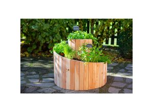 4260280775654 - Kräuterspirale WESTMANN Luise Pflanzgefäße braun Blumenvasen 100 % FSC-zertifiziertes Lärchenholz 4260280775654 - Kräuterspirale WESTMANN Luise Pflanzgefäße braun Blumenvasen 100 % FSC-zertifiziertes Lärchenholz