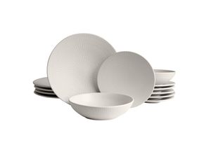 4260238065806 - Echtwerk 12-teiliges Vintage Tafelservice Blanka Nature-Design für 4 Personen Stilvolles Geschirrset mit Struktur aus Steingut mit 4 x Speiseteller 4 x Beilagenteller 4 x Suppenteller Creme 4260238065806 - Echtwerk 12-teiliges Vintage Tafelservice Blanka Nature-Design für 4 Personen Stilvolles Geschirrset mit Struktur aus Steingut mit 4 x Speiseteller 4 x Beilagenteller 4 x Suppenteller Creme