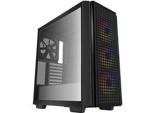 6933412714798 - DeepCool CG540 Midi-Tower PC-Gehäuse Schwarz 1 vorinstallierter Lüfter 3 Vorinstallierte LED Lüfter
