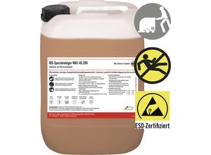 4030209505101 - IBS Scherer Bodenreinigungsmittel WAS 40200 pH-Wert < 95 20-l-Kanister 4030209505101 - IBS Scherer Bodenreinigungsmittel WAS 40200 pH-Wert < 95 20-l-Kanister