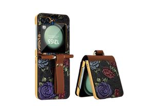 4255785155216 - Für Samsung Galaxy Z Flip6 Full Cover Hülle Handschlaufe + Schutz Glas 4255785155216 - Für Samsung Galaxy Z Flip6 Full Cover Hülle Handschlaufe + Schutz Glas