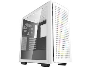 6933412714835 - DeepCool DeepCool CK560 Midi-Tower - weiß Midi-Tower PC-Gehäuse Weiß 4 Vorinstallierte LED Lüfter 6933412714835 - DeepCool DeepCool CK560 Midi-Tower - weiß Midi-Tower PC-Gehäuse Weiß 4 Vorinstallierte LED Lüfter