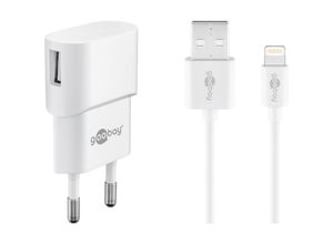 4040849452956 - GOOBAY 45295 - USB-Ladegerät 5 V 1 A Lightning weiß 4040849452956 - GOOBAY 45295 - USB-Ladegerät 5 V 1 A Lightning weiß